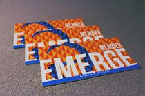 Emerge membership stickers